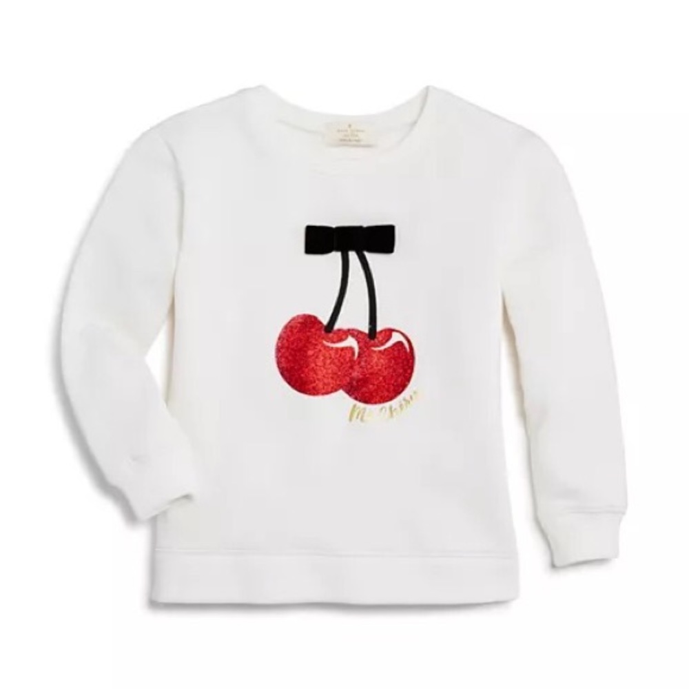 Kate Spade New York Girls Ma Cherie Sweatshirt Size 10Y